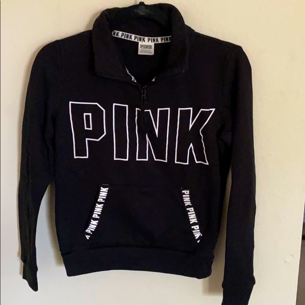 Victoria’s Secret Pink Black Pullover
